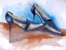 Aquarell low heels
